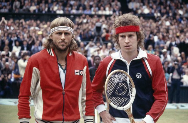 John McEnroe dan Bjorn Borg 1981