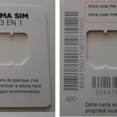 Quel est le prix d'une carte SIM SFR ?