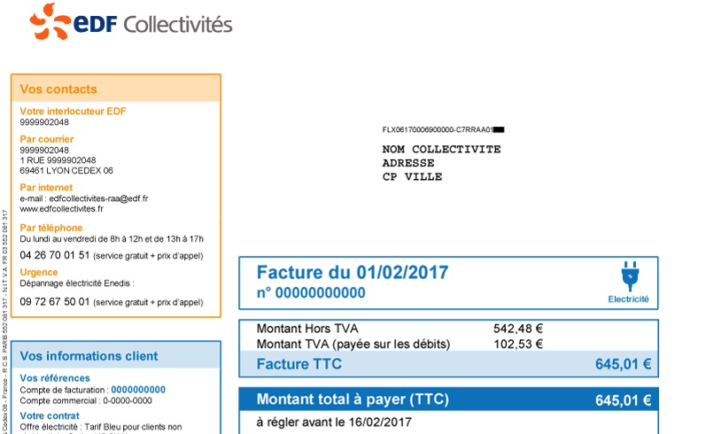 Comment télécharger une facture d'EDF ?