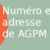 Où trouver mon numéro d'adhérent AGPM ?