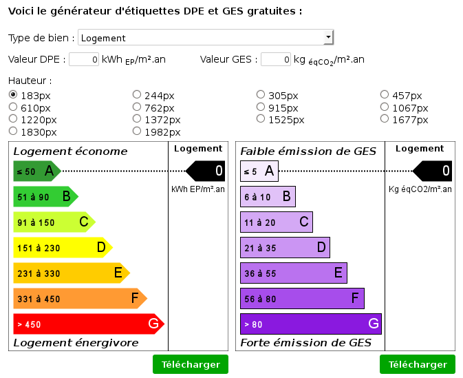 Comment améliorer DPE G ?