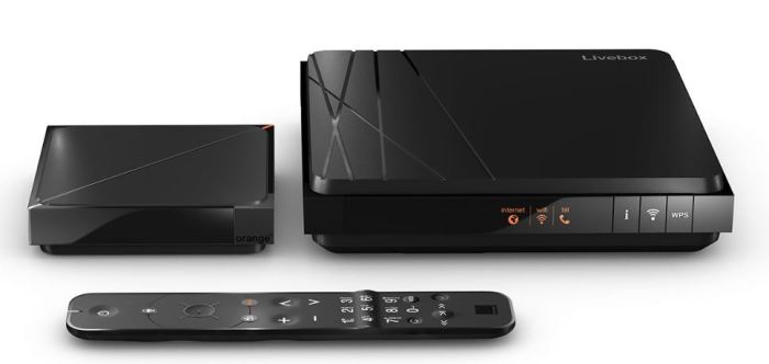 Lot x3 🟧 DECODEUR ORANGE 🟧 MODEM TV UHD 🟧 seul 🟧 sans câble ni