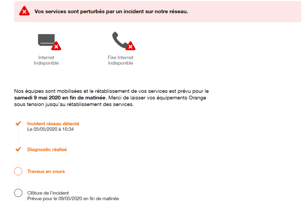 Pourquoi ma boite mail Orange ne fonctionne pas ?