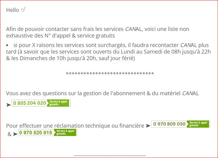 Puis je resilier mon abonnement Canal à tout moment ?