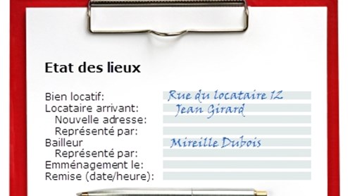 Comment modifier un état des lieux ?