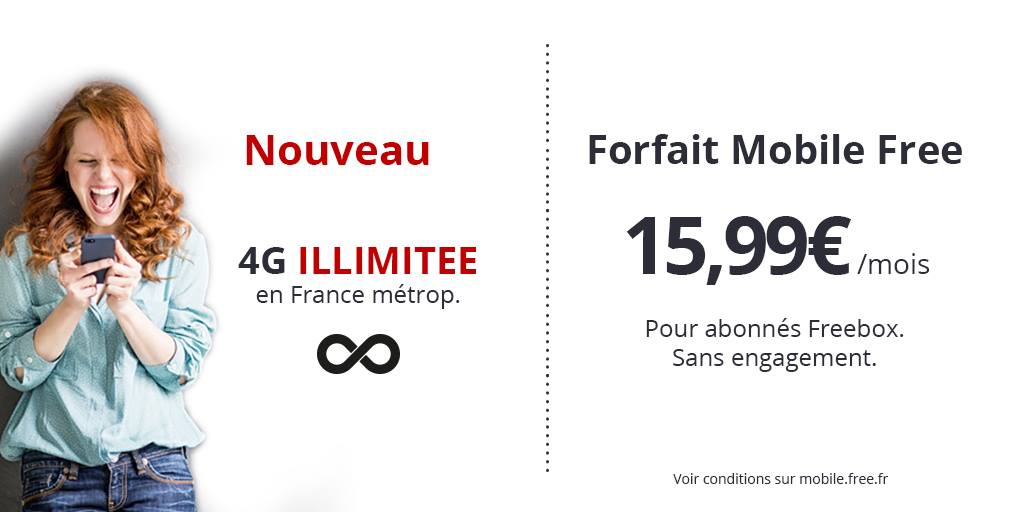 Quels sont les différents forfaits Free mobile ?