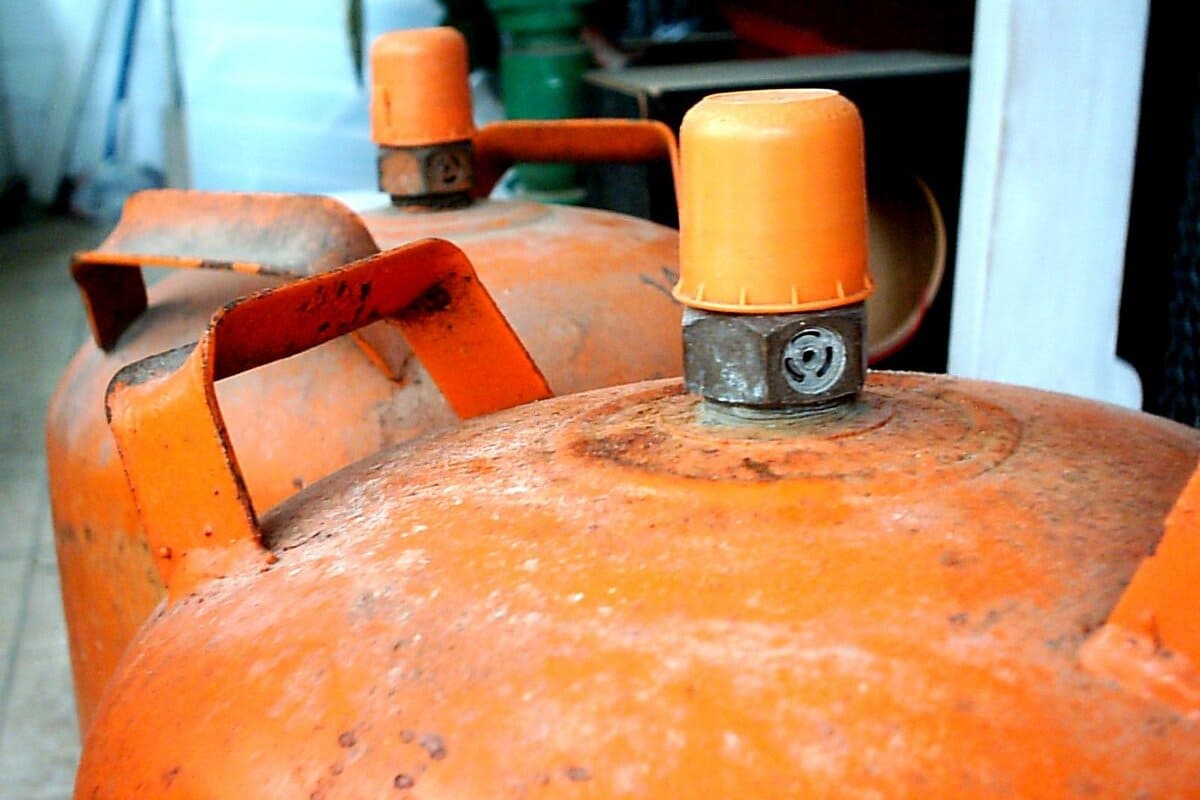 Quel est le prix de la consigne d'une bouteille de gaz ?