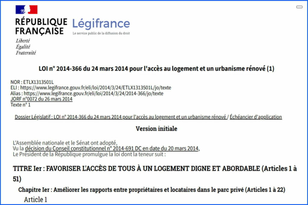 Comment utiliser les fonds de la loi Alur ?