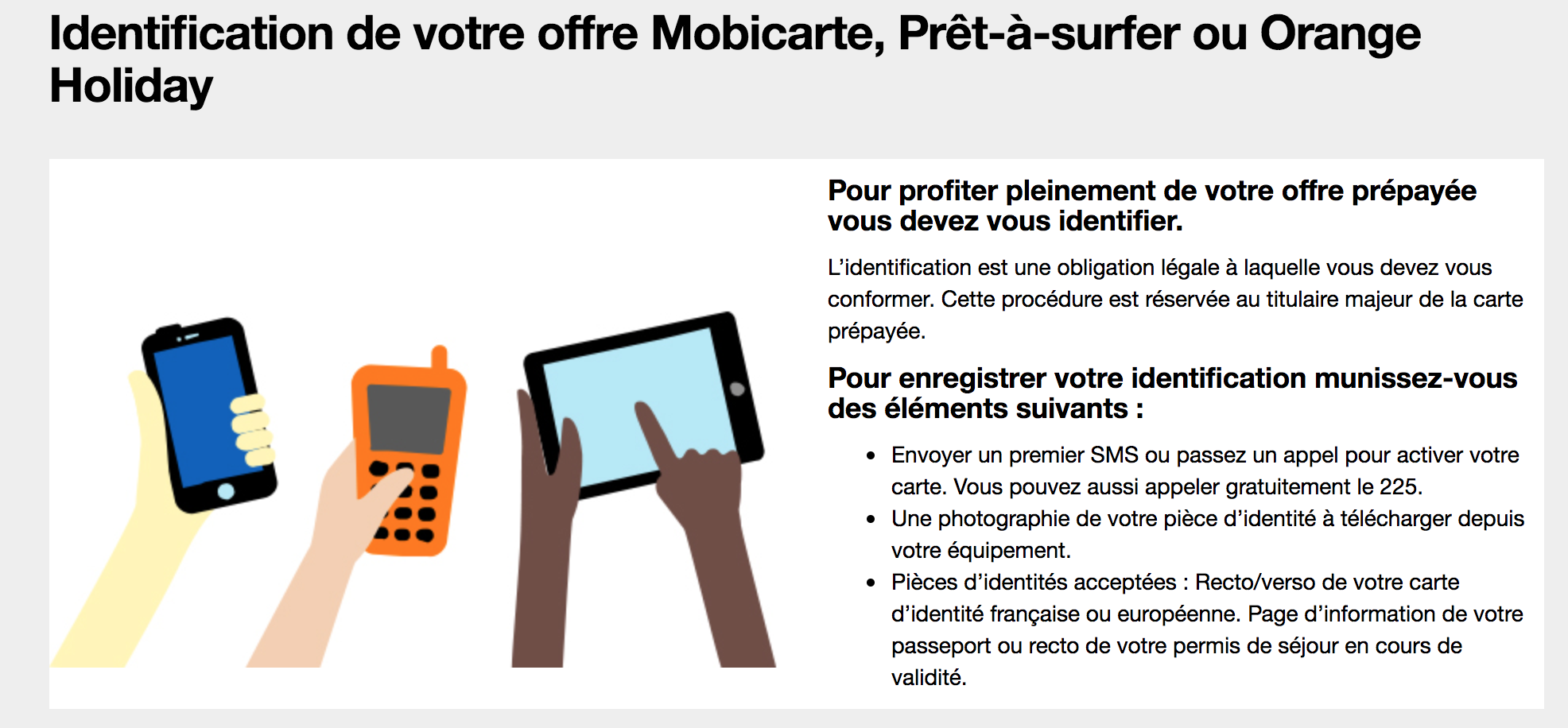 Comment souscrire appel international Orange CI ?