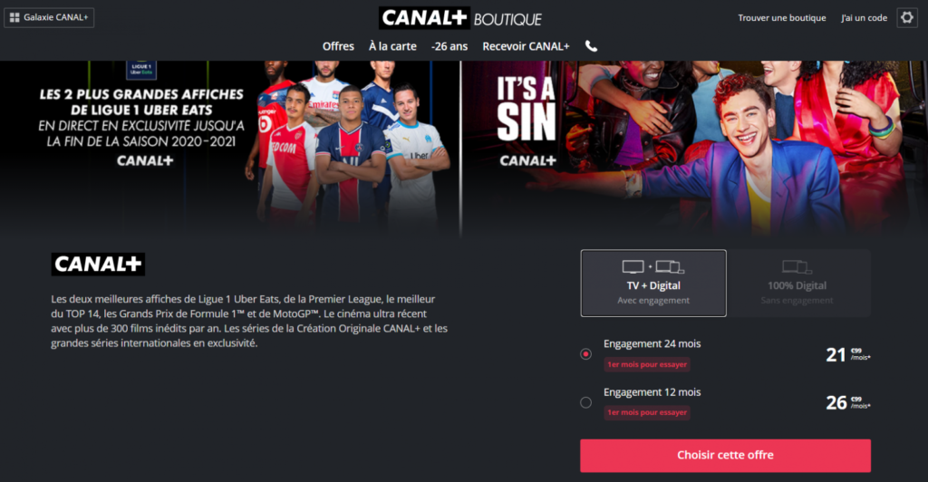 Quelle offre Netflix avec Canal Plus ?