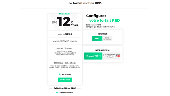 Comment passer de SFR à RED by SFR ?