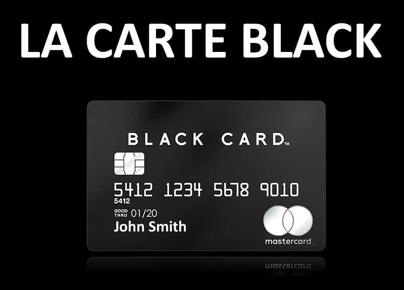 Quel revenu pour une Black Card ?