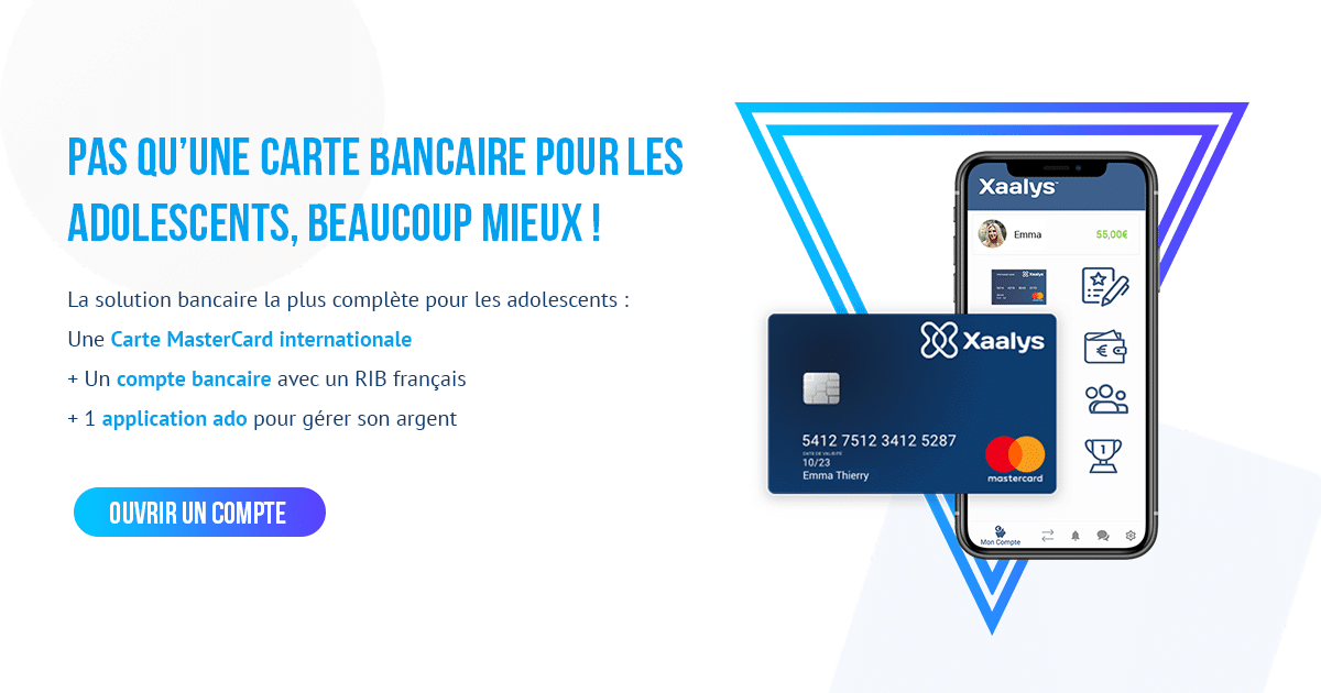 Quelle carte bancaire à 14 ans ?