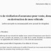 Quelles sont les obligations de chacune des parties en cas de vente du véhicule assuré ?