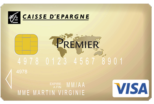 Qui est couvert par la carte Visa Premier ?