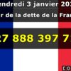 Quel est le déficit de la France en 2022 ?