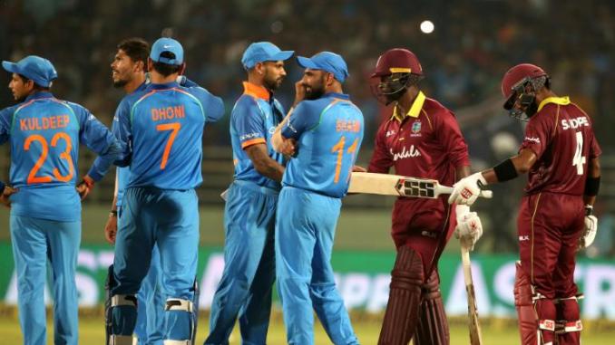 India vs West Indies 2019