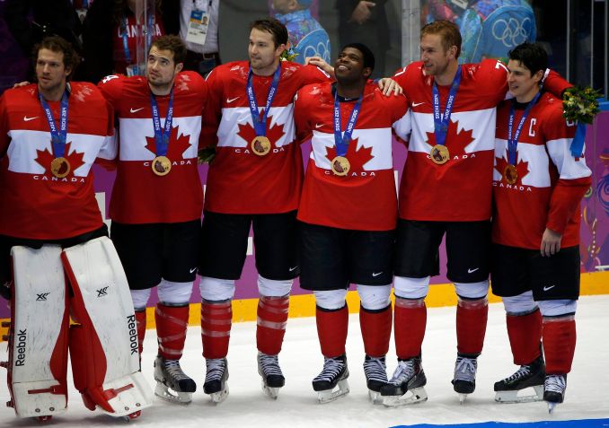 Canada viert feest na het verslaan van de VS