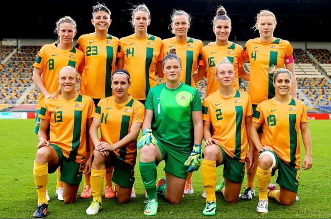 L'équipe d'Australie féminine de football
