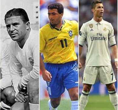 Quem são os 5 melhores atacantes do mundo?