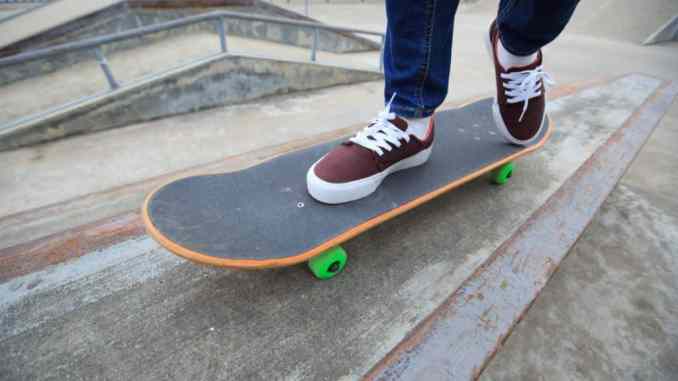 skateboards